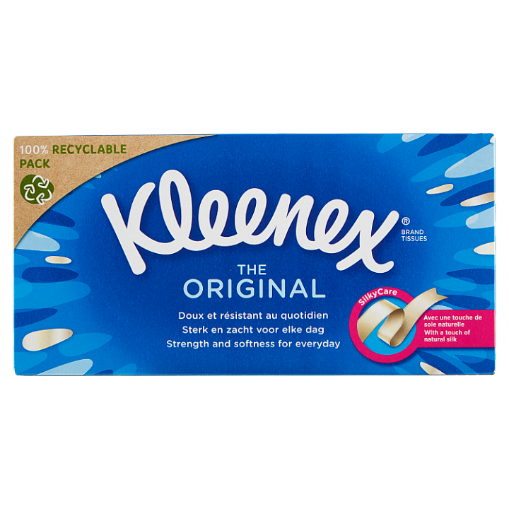 E-shop Kleenex The Original papírové kapesníky 3-vrstvé 70 ks