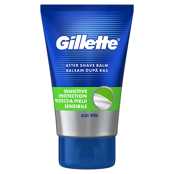 E-shop Gillette Balzám Po Holení Sensitve Protection S Aloe Vera 100 ml