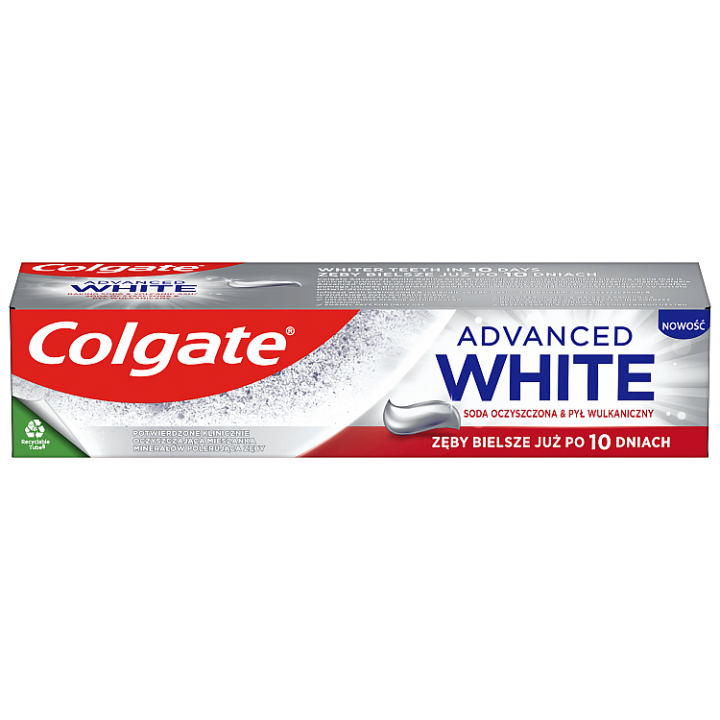 Colgate Advanced White Baking Soda & Volcanic Ash zubní pasta 75ml