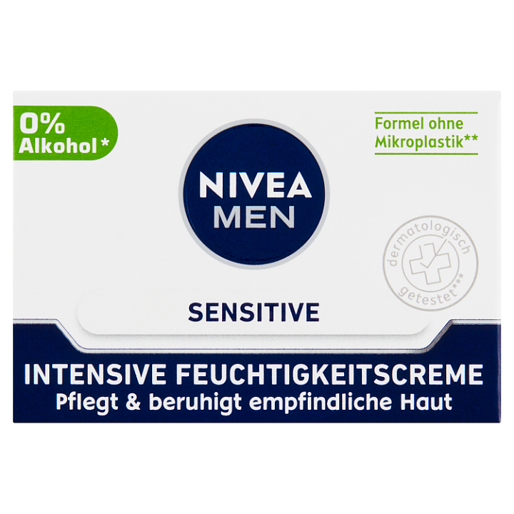 E-shop Nivea Men Sensitive Hydratační pleťový krém 50ml