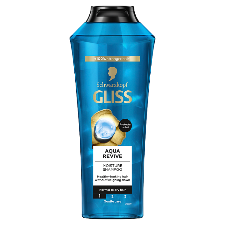 E-shop Schwarzkopf Gliss Aqua Revive Hydratační šampon 400ml