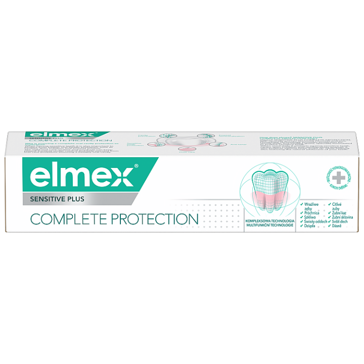 E-shop elmex® Sensitive Plus Complete Protection zubní pasta pro kompletní ochranu zubů 75 ml
