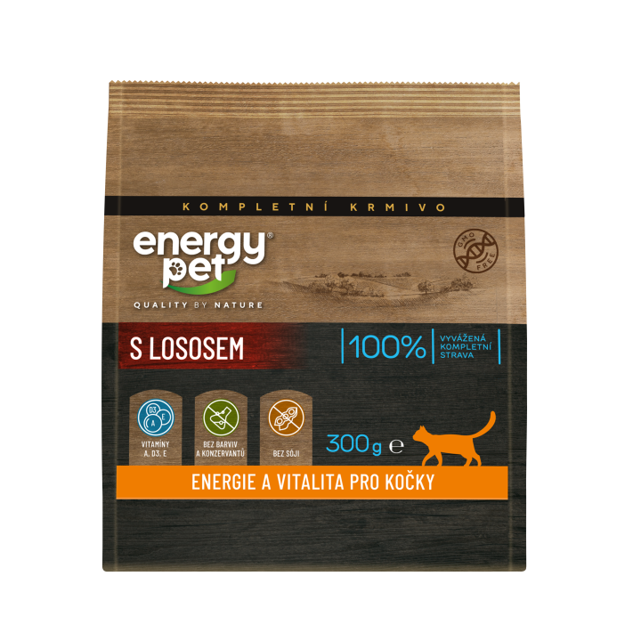 E-shop Energy Pet Granule pro kočky s lososem 300g