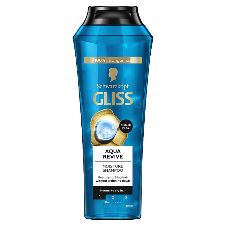 E-shop Schwarzkopf Gliss Aqua Revive Hydratační šampon 250ml