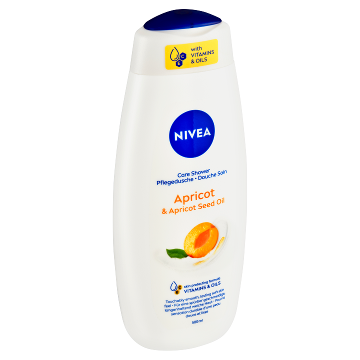 E-shop Nivea Apricot & Apricot Seed Oil Pečující sprchový gel 500ml