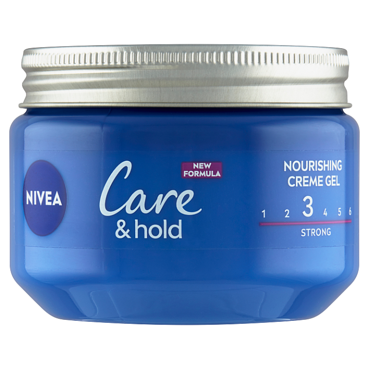 E-shop Nivea Care & Hold Výživný krémový gel na vlasy 150ml