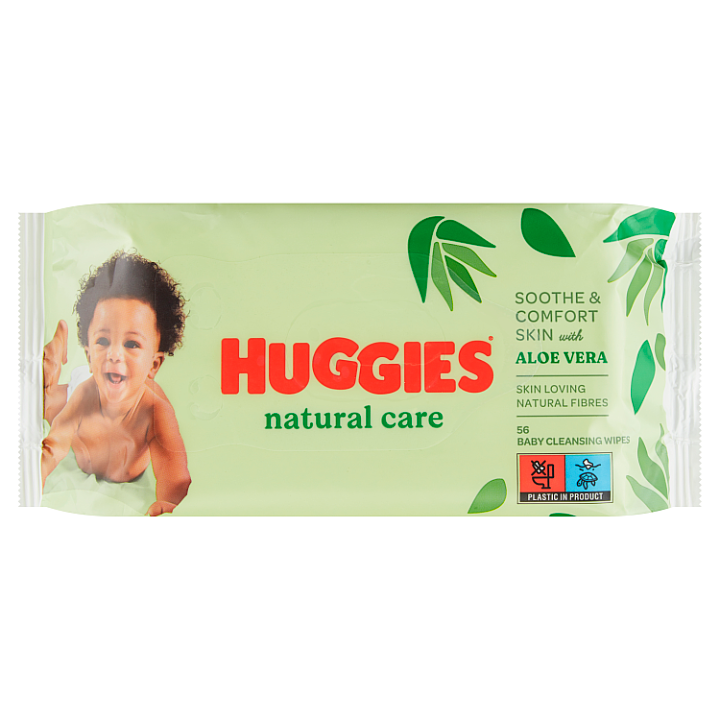 E-shop Huggies Natural Care dětské utěrky 56 ks