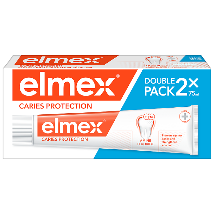 E-shop elmex® Caries Protection zubní pasta proti zubnímu kazu duopack 2x75ml
