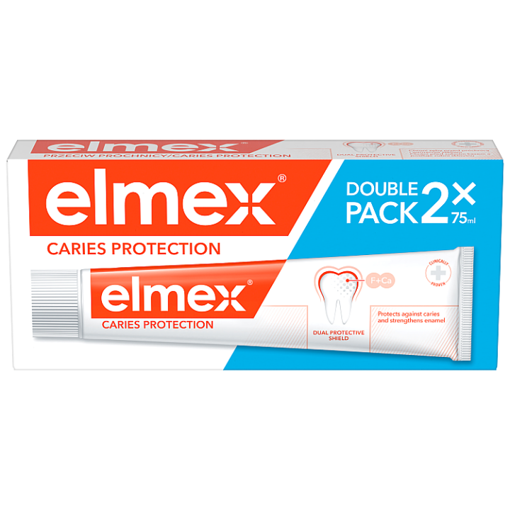 E-shop elmex® Caries Protection zubní pasta proti zubnímu kazu duopack 2x75ml