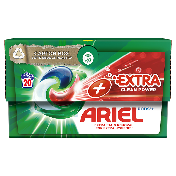 E-shop Ariel Extra Clean All-in-1 PODS, Kapsle Na Praní, 20 Praní