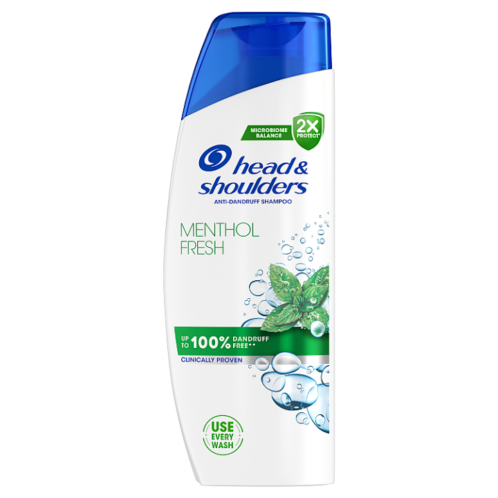 E-shop Head & Shoulders Menthol Fresh Šampon proti Lupům 250 ml Každodenní Použití. Pocit Čistoty