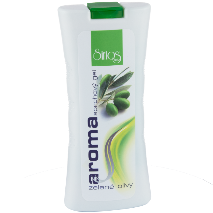 E-shop Sirios herb Aroma sprchový gel zelené olivy 500ml
