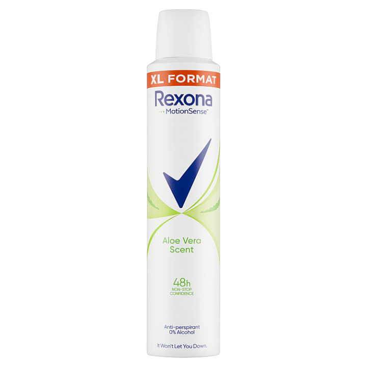 E-shop Rexona Aloe Vera compressed antiperspirant sprej 200ml