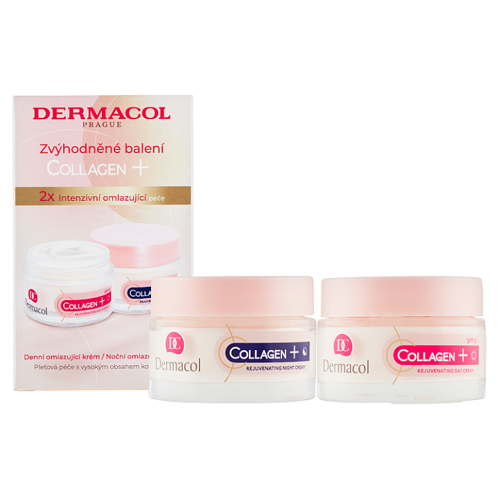 E-shop Dermacol Duopack Collagen plus denní + noční krém