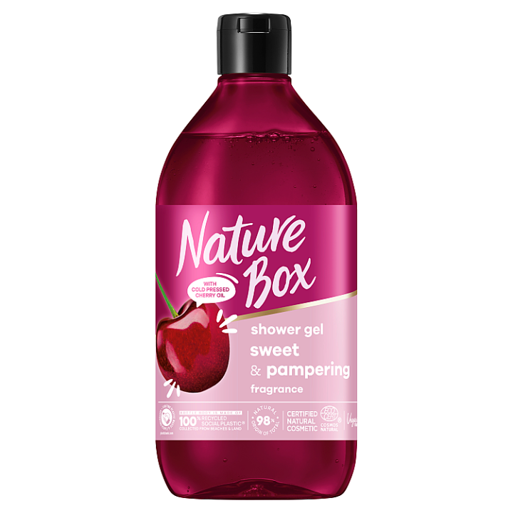 E-shop Nature Box Sprchový gel se sladkou vůní 385ml