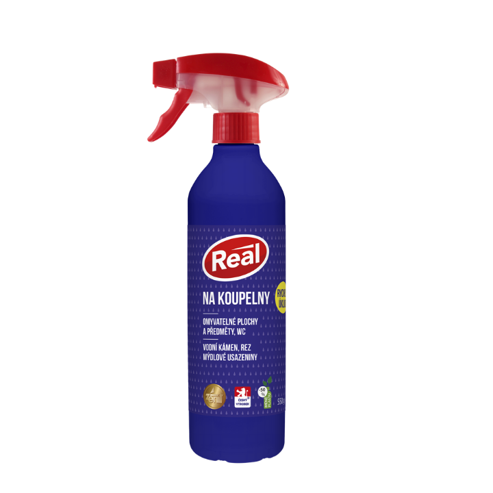 Real čistič koupelen spray 550g