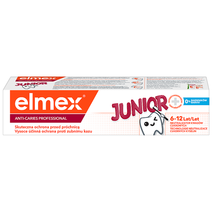 Teta Drogerie Elmex Anti Caries Professional Junior Zubn Pasta Pro