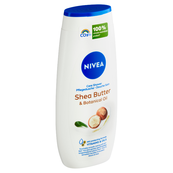 E-shop Nivea Shea Butter & Botanical Oil Pečující sprchový gel 250ml