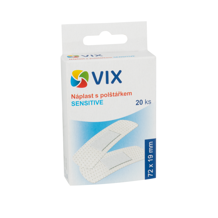 VIX Náplast s poštářkem Sensitive 20 ks