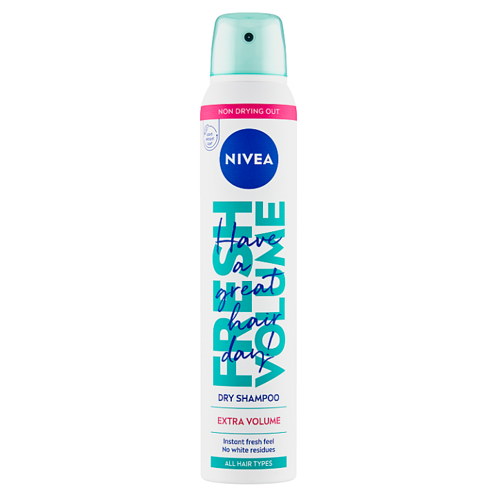 E-shop Nivea Fresh & Extra Volume Suchý šampon pro všechny typy vlasů 200ml