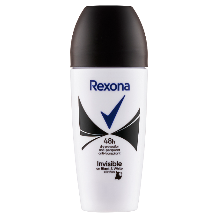 E-shop Rexona Invisible Black and White Antiperspirant roll-on 50ml