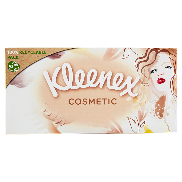 E-shop Kleenex Cosmetic papírové kapesníky 3-vrstvé 80 ks