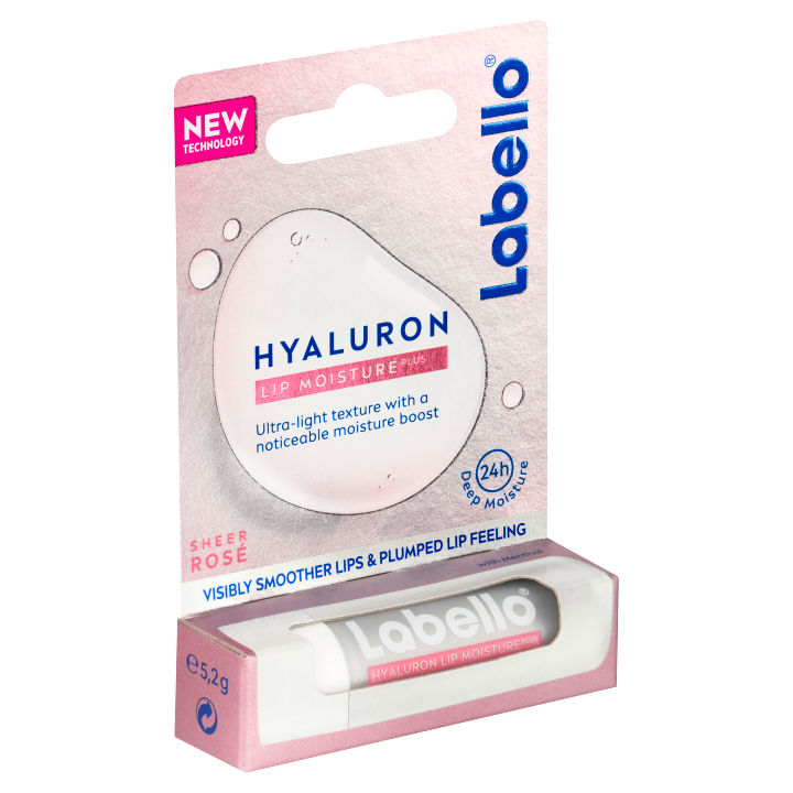E-shop Labello Hyaluron Rosé Hydratační balzám na rty 5,2g
