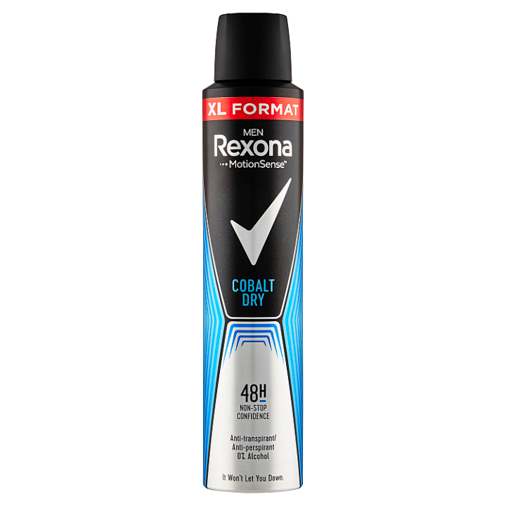 E-shop Rexona Men Cobalt Dry antiperspirant sprej pro muže semi-copressed 200ml