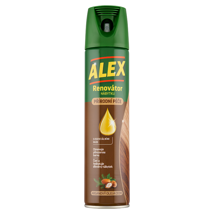 ALEX Renovátor nábytku arganový olej a cedr 400ml