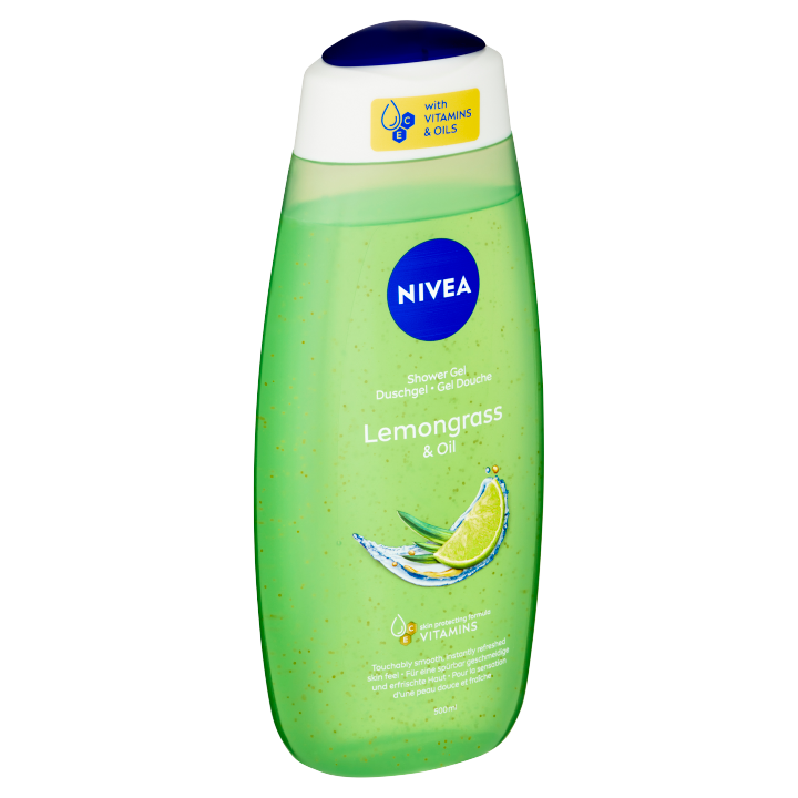 E-shop Nivea Lemongrass & Oil Osvěžující sprchový gel 500ml