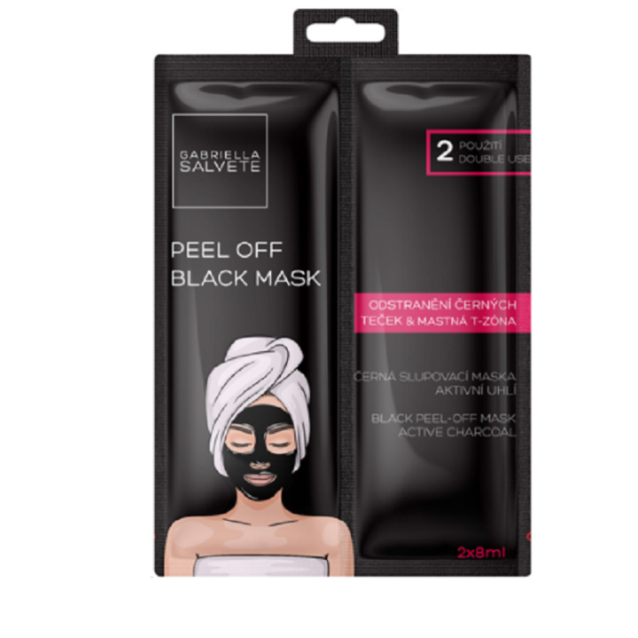 E-shop Gabriella Salvete Pleťová maska BLACK PEEL 2x8ml