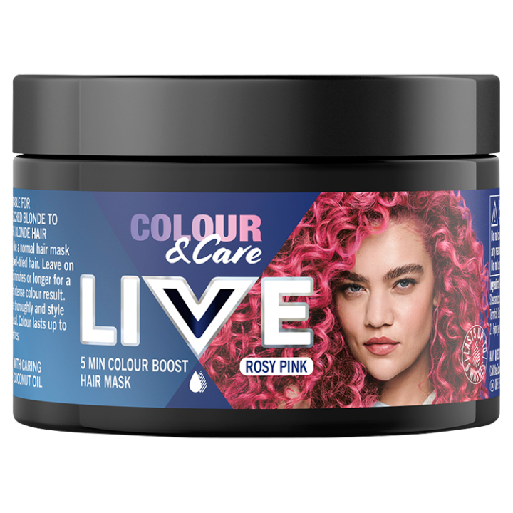 E-shop Schwarzkopf Live Colour & Care Rosy Pink barvicí maska na vlasy 150ml