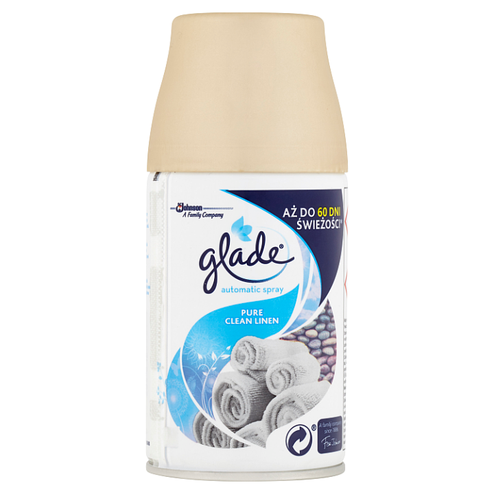 E-shop Glade Automatic Spray Pure Clean Linen náplň 269ml