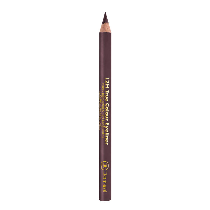 E-shop Dermacol 12H True Colour Eyeliner č.10 - dark mauve