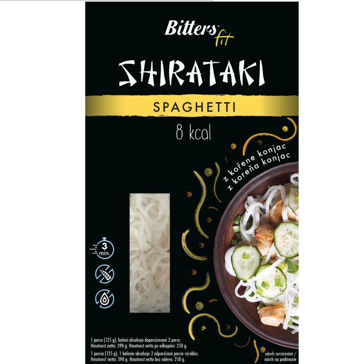 E-shop Bitters Shirataki špagety slim 250g