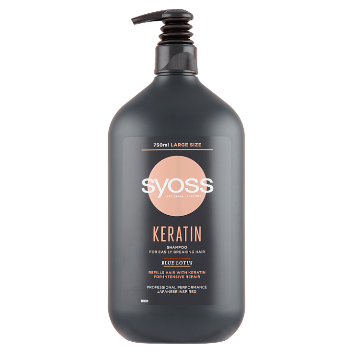 E-shop Syoss Keratin šampon pro lámavé vlasy 750ml