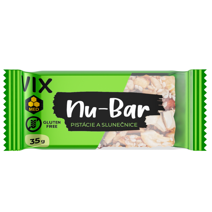 E-shop Vix Nu-Bar pistácie a slunečnice 35g