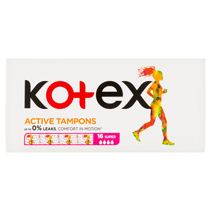 E-shop Kotex Active Super tampony 16 ks