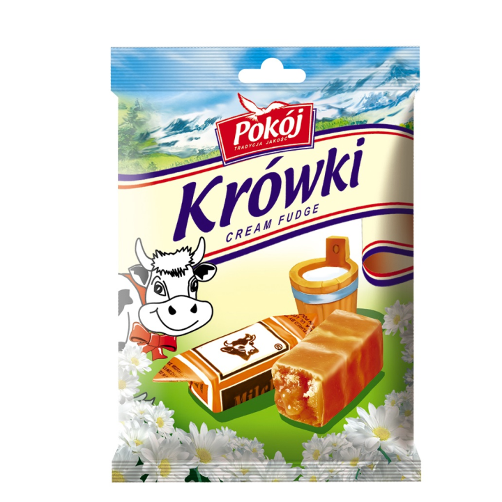 E-shop KROWKA mléčné karamely 140 g