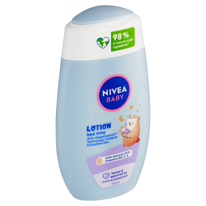 E-shop Nivea Baby Bed Time Tělové mléko 200ml