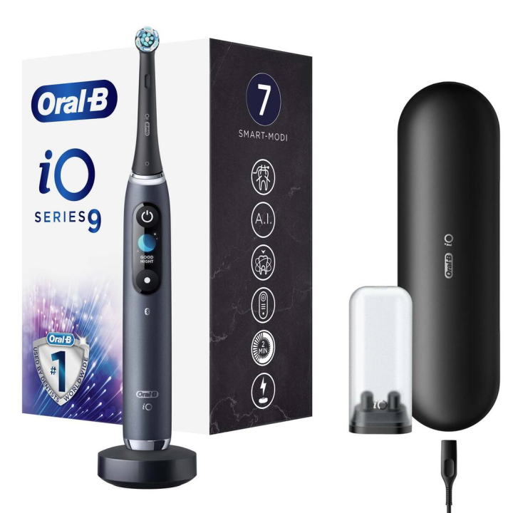 E-shop Oral-B iO Series 9 Black Onyx Elektrický Zubní Kartáček S Magnetickou Technologií iO