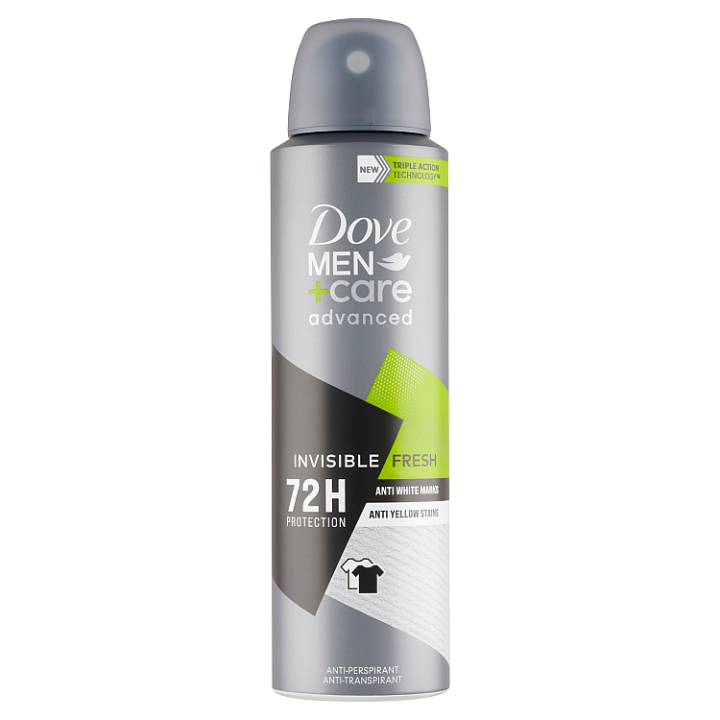 E-shop Dove Men Advanced Invisible Fresh Antiperspirant sprej 150ml