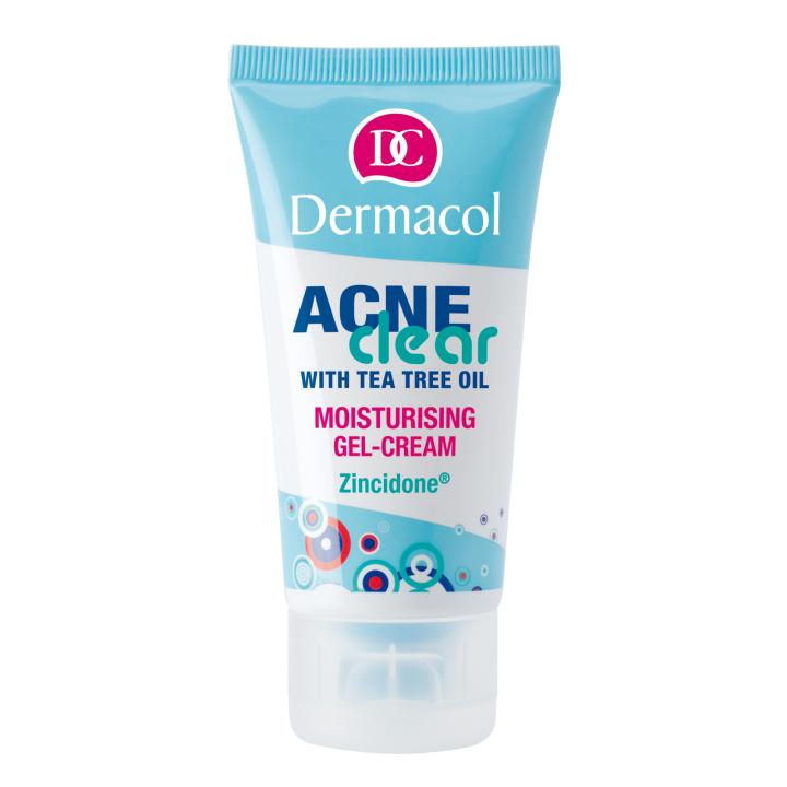 E-shop Dermacol Acneclear hydratační gel-krém, 50 ml