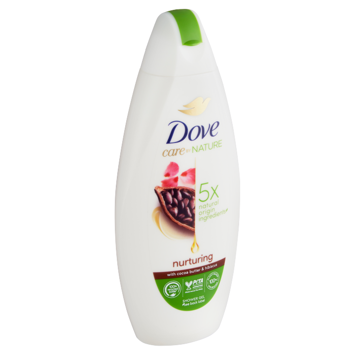E-shop Dove Nurturing Kakao a Ibiškový květ Sprchový gel 225ml