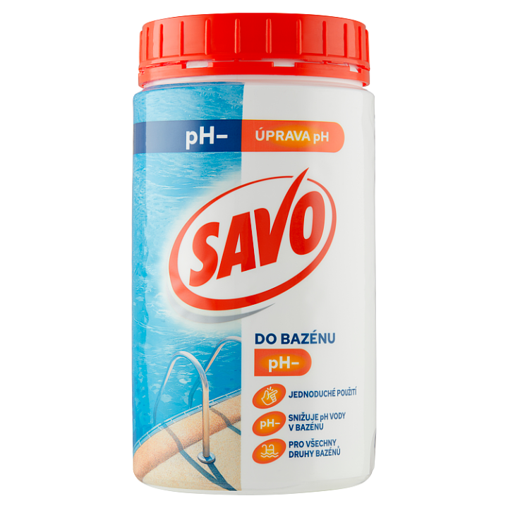 E-shop Savo do bazénu pH- 1,2kg