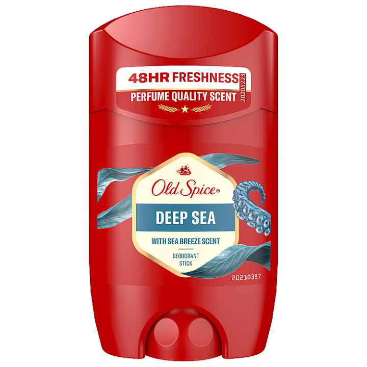 E-shop Old Spice Deep Sea Tuhý Deodorant Pro Muže. 48hod Svěžest Bez Hliníku. 50 % Recyklovaných Plastů