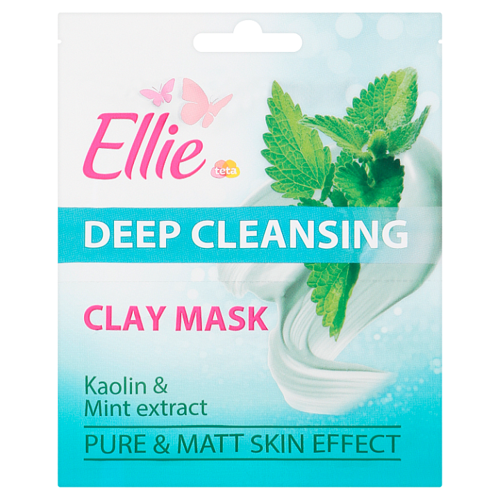 Ellie Hloubkově čisticí jílová maska 2 x 8ml
