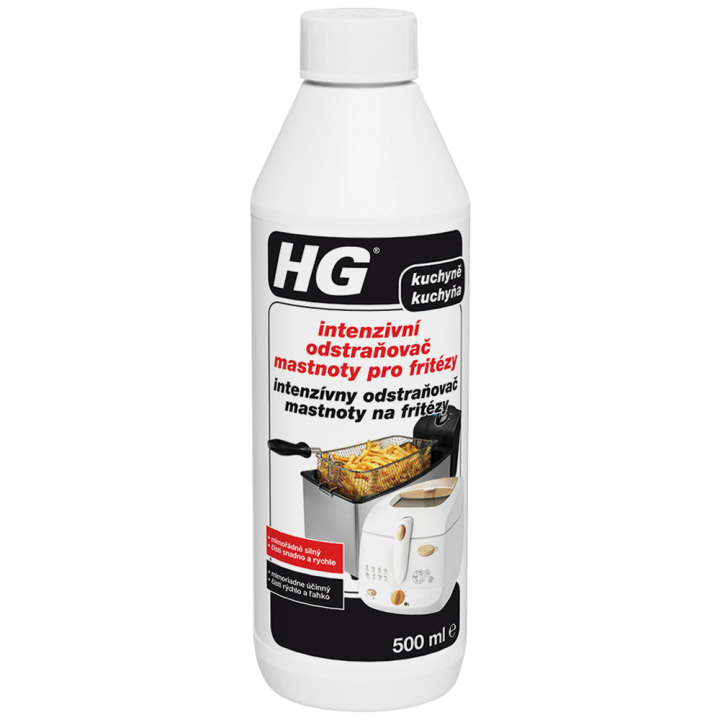 E-shop HG intenzivní odstraňovač mastnoty pro fritézy 500 ml