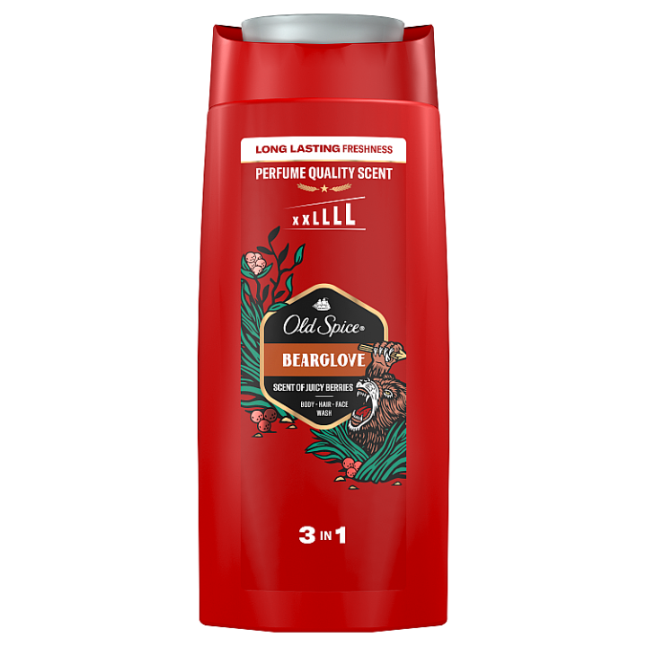 E-shop Old Spice Bearglove Sprchový Gel A Šampon Pro Muže ml Dlouhotrvající Svěžest