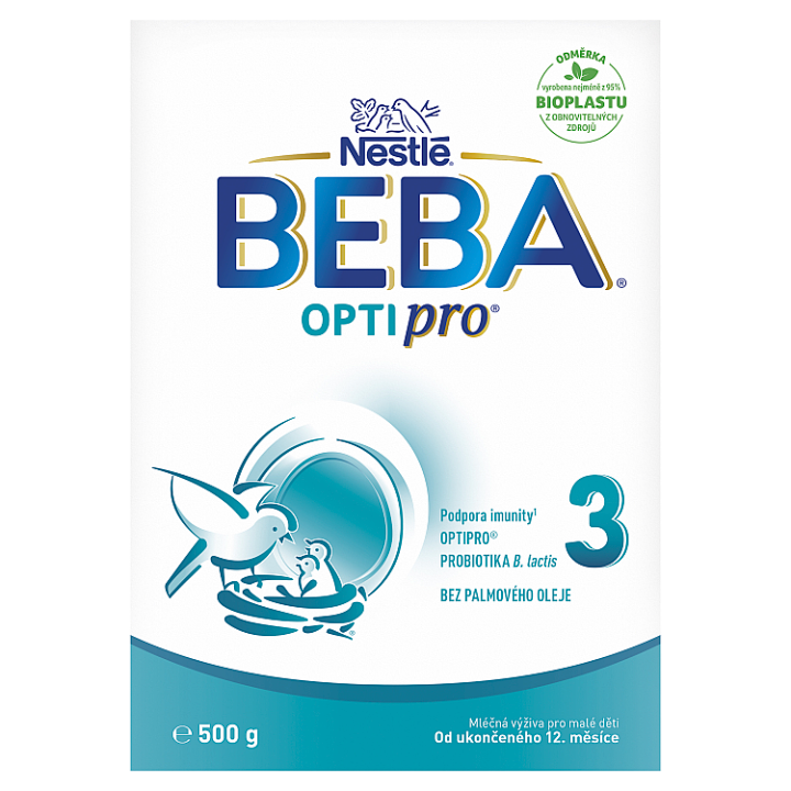 E-shop BEBA OPTIPRO 3, mléko pro malé děti, 500g